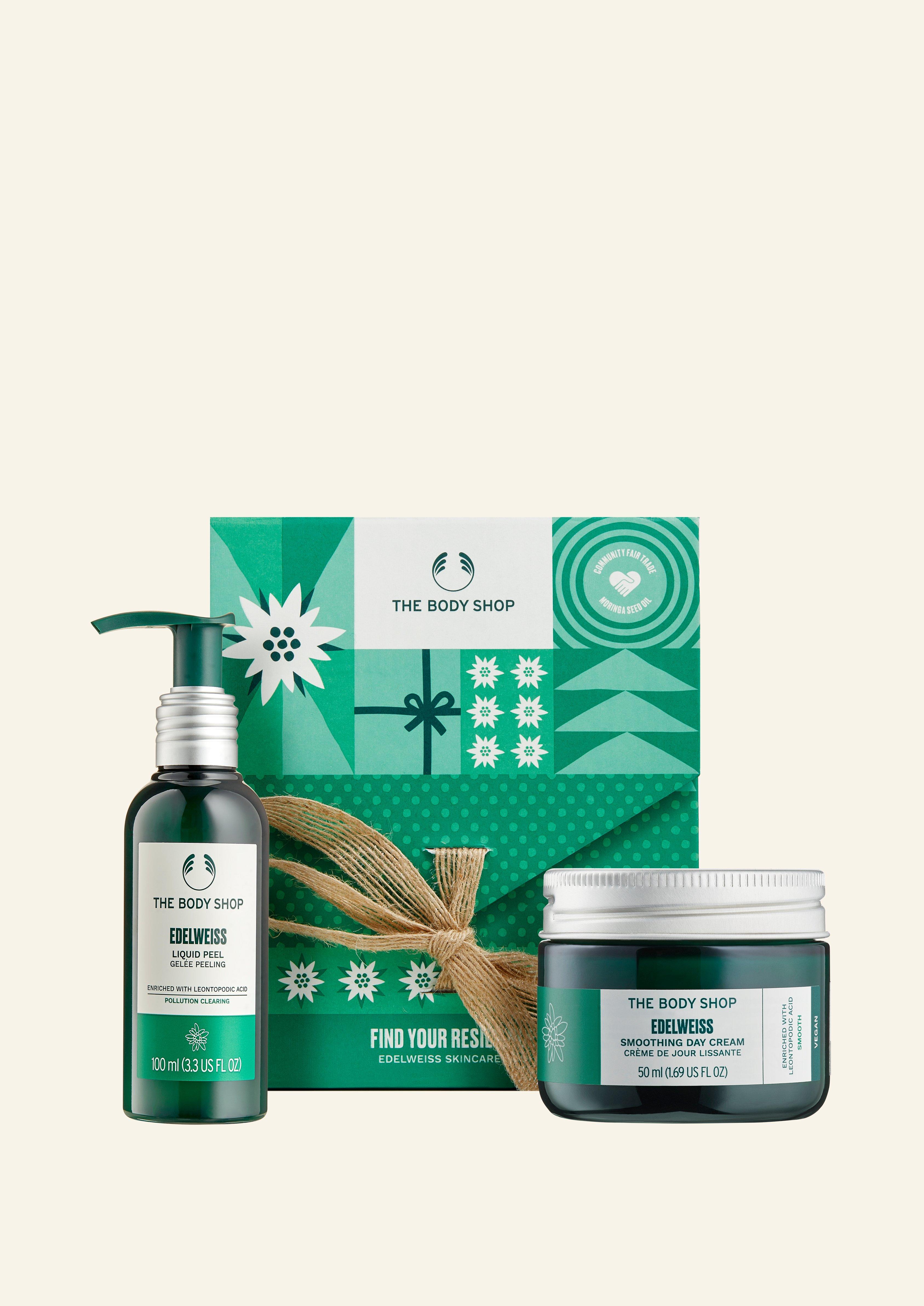 The Body Shop Find Your Resilience Edelweiss Skincare Duo